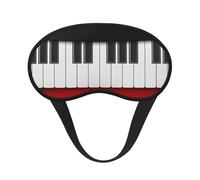 Piano dessiné à la main,Masques de sommeil occultants, cache-yeux couvrants, masques de sommeil anti-lumière