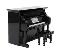 Piano Droit Noir de qualité Supérieure pour Musiciens Professionnels, Piano à Queue Acoustique de pour la Pratique ou Les Concerts, Design élégant pour la