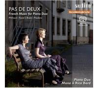 Piano Duo Mona & Ric - Pas de Deux: French Music for Piano Duo [New SACD] H