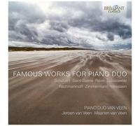 Piano Duo Van Veen - Famous Works For Piano Duo [Compact Discs] 2 Pack