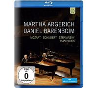 Martha Argerich et Daniel Barenboim : Piano duos Blu-ray