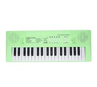 Piano électrique, piano électrique à clavier musical numérique en plastique avec 37 touches pour instrument d'éducation des débutants(vert)