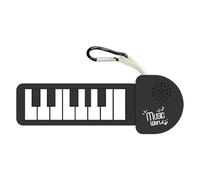Piano électronique à rouleaux, clavier portable à rouleaux, instrument d'entraînement compact, piano de voyage robuste, ensemble d'accessoires pour musiciens, kit pédagogique pour activités en extérie