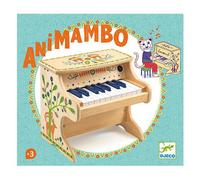 Djeco Piano électronique Animambo G 18 clés vert TU