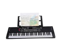 Piano Électronique Orgue Électronique 61 Touches Clavier Multifonctionnel Portable Instruments Synthétiseur Professionnel(Type)