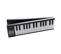Piano Électronique Piano Électrique Pliable 61 Touches Synthétiseur Portable Clavier De Performance Professionnel(Black)