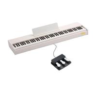 Piano Électronique Piano Électronique 88 Touches Instruments À Clavier Professionnels Débutants Adultes Pratique Du Jeu(White)