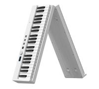 Piano Électronique Piano Électronique Pliable Pour Adultes 88 Touches Portable Pour Débutants Instrument De Musique(Type2 White)