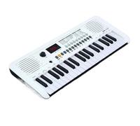 Piano Électronique Piano Électronique Portable 37 Touches Clavier Professionnel Mini Instruments De Musique(White)