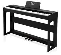 Piano électronique-Piano numérique- 88 touches, 128styles, MIDI In/Out- Noir
