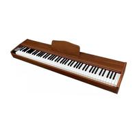 Piano Électronique Piano Numérique 88 Touches Orgue Électronique Clavier De Force Professionnelle Instrument De Musique Pour Débutants(Brown)