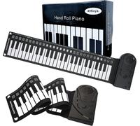 Piano électronique portable avec clavier déroulant 49 touches pour enfants