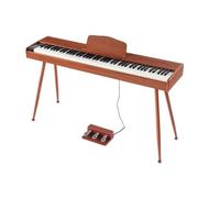 Piano Électronique Professionnel Clavier De Piano Électrique Entièrement Lesté De 88 Touches Et Haut Parleurs 200 Rythmes De Tons Parfaits Pour Les Débutants(Type1)