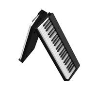 Piano Électronique Professionnel Clavier De Piano Électrique Professionnel Pliable À 88 Touches Adapté Aux Débutants Et Aux Adultes(Black)