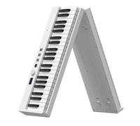 Piano Électronique Professionnel Piano Électronique Pliable À 88 Touches Clavier Portable Instrument De Musique Durable(Type2 White)
