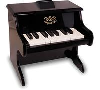 Vilac Piano en bois 18 touches avec partitions – Noir G