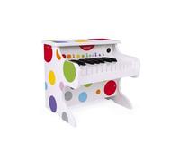 Piano en bois electronique 18 touches + 4 partitions - Instrument musique, Eveil Musical Enfant 3/8 ans - Set