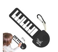 Piano en rouleau flexible : outils pliables en silicone, clavier musical, design de rouleau manuel compact et durable. Instrument de musique pratique conçu pour l'étude, la pratique, la maison, le
