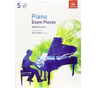 Piano Exam Pieces 2015 & 2016, Grade 5, with CD: Selected from the 2015 & 2016 syllabus (ABRSM Exam Pieces) by ABRSM(2014-07-03)