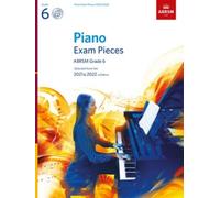 Piano Exam Pieces 2021 & 2022, Abrsm Grade 6, With Cd : Selected From The 2021 & 2022 Syllabus