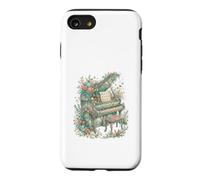 Piano Fleuri Vintage Musique Classique Coque pour iPhone SE (2020) / 7/8