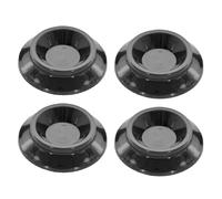 Piano Floor Protectors - Caster Cup Set | 3.54 inch, ABS with Shockproof