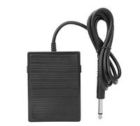 Piano Foot Sustain Pedal Universal Compact Sturdy Electronic Keyboard Accessories for Synthesizers Drum Machines Size 100 x 76 x 25 5mm