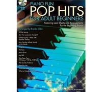 Piano fun - pop hits for adult beginners piano +enregistrements online