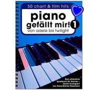 Piano gefällt mir ! Volume 1 - 50 tubes de film d'Adele à Twilight - Livre de jeu ultime pour piano avec pince à partitions - BOE7788-9783865438911