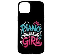 Piano Girl Coque pour iPhone 15 Plus