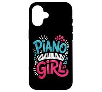 Piano Girl Coque pour iPhone 16