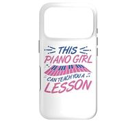 Piano Girl Design de Piano pour Pianiste Coque pour iPhone 17 Pro