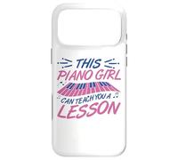 Piano Girl Design de Piano pour Pianiste Coque pour iPhone 17 Pro Max