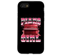 Piano Girl Pianiste Style années 90 Bootleg Coque pour iPhone SE (2020) / 7/8