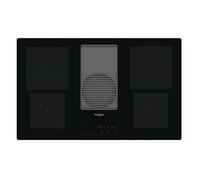 Whirlpool WVH 92 K/1 Noir Intégré 80.4 cm Plaque avec zone à induction 4 zone(s) Hotte intégrée