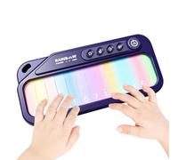 Piano Jouet - Mini Clavier Portable d'apprentissage Lumineux,Jouets de Piano pour 3-6 Ans - pour Fêtes, Vacances, Anniversaires, Voyages, 3-6 Ans, Filles et Garçons