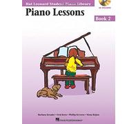 Piano Lessons Book 2 - Book/Enhanced CD Pack: Hal Leonard Student Piano Library by Audrey, Snyder (2001) Paperback