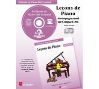 Piano Lessons Book 2 - Cd - French Edition: Hal Leonard Student Piano Library