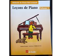 Piano Lessons Book 3 Edition Française | Recueil de Chansons et de partitions Méthode Piano Débutant Intermédiaire | Barbara Kreader Phillip Keveren Fred Kern | Croches Swing Triades Gammes 48 Pages