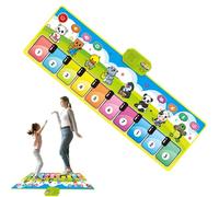Piano Mat - 110x36cm Electronic Dance Mat | Educational Music Play Blanket with Multiple Instrument Modes for Boys Girls Kindergarten, Interactive Electronic Toy