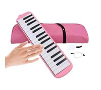 Piano Mélodica À 32 Touches - Clavier Pneumatique À Double Tube, Instrument D'orgue À Bouche Portable, Outil De Pratique Musicale | Mélodica À Embout Sûr Pour Et Adultes, Instrument À Clavier