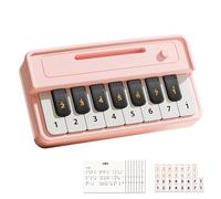 Piano musical éducatif sensoriel portable pour filles, avec livre de chansons, pour intérieur, extérieur, voyage, maternelle, apprentissage précoce