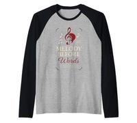 Piano Musicien Amoureux Pianiste Cadeau Concert Keys Life Manche Raglan