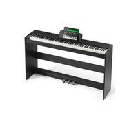 VEVOR Piano numérique 88 touches entièrement pondérées – double clavier, Bluetooth, pour débutants