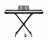 Auvisio Piano numérique 88 touches avec pédale EK-88 et support réglable