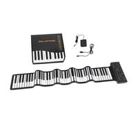 McGrey RA-88 Rollpiano avec Batterie, Général, 88 touches en silicone | 128 sons, 128 rythmes d’accompagnement, 14 morceaux démo, Écran LED, Interface MIDI-USB, Sortie casque, Entrée micro, 6 cm