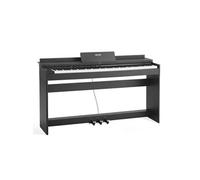 VEVOR Piano Numérique 88 Touches Lestées, Mode Double Clavier Haut-parleurs, avec Pupitre à Partitions, Support, Casque, Pédale de Sustain, 680 Sonorités, Connexion Sans Fil, pour Débutants, Noir