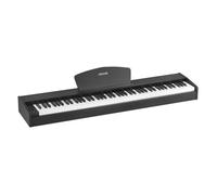 VEVOR Piano Numérique 88 Touches Lestées, Mode Double Clavier Haut-parleurs, avec Pédale de Sustain, Fonction d'Enregistrement, 238 Sonorités, Connexion Sans Fil, pour Débutants, Noir, sans Support
