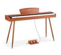 Piano numérique 88 touches - VEVOR - S195 - Toucher entièrement lesté - Mode double clavier - 280 sonorités