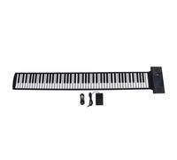 Piano numérique amélioré avec clavier enroulable, offrant un toucher agréable et des avantages pédagogiques pour les débutants de tous âges,